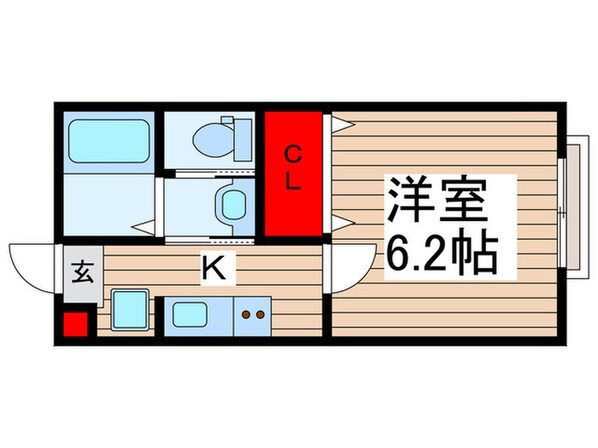 リベルディウム八千代の物件間取画像